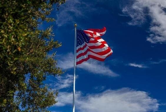 The USA flag